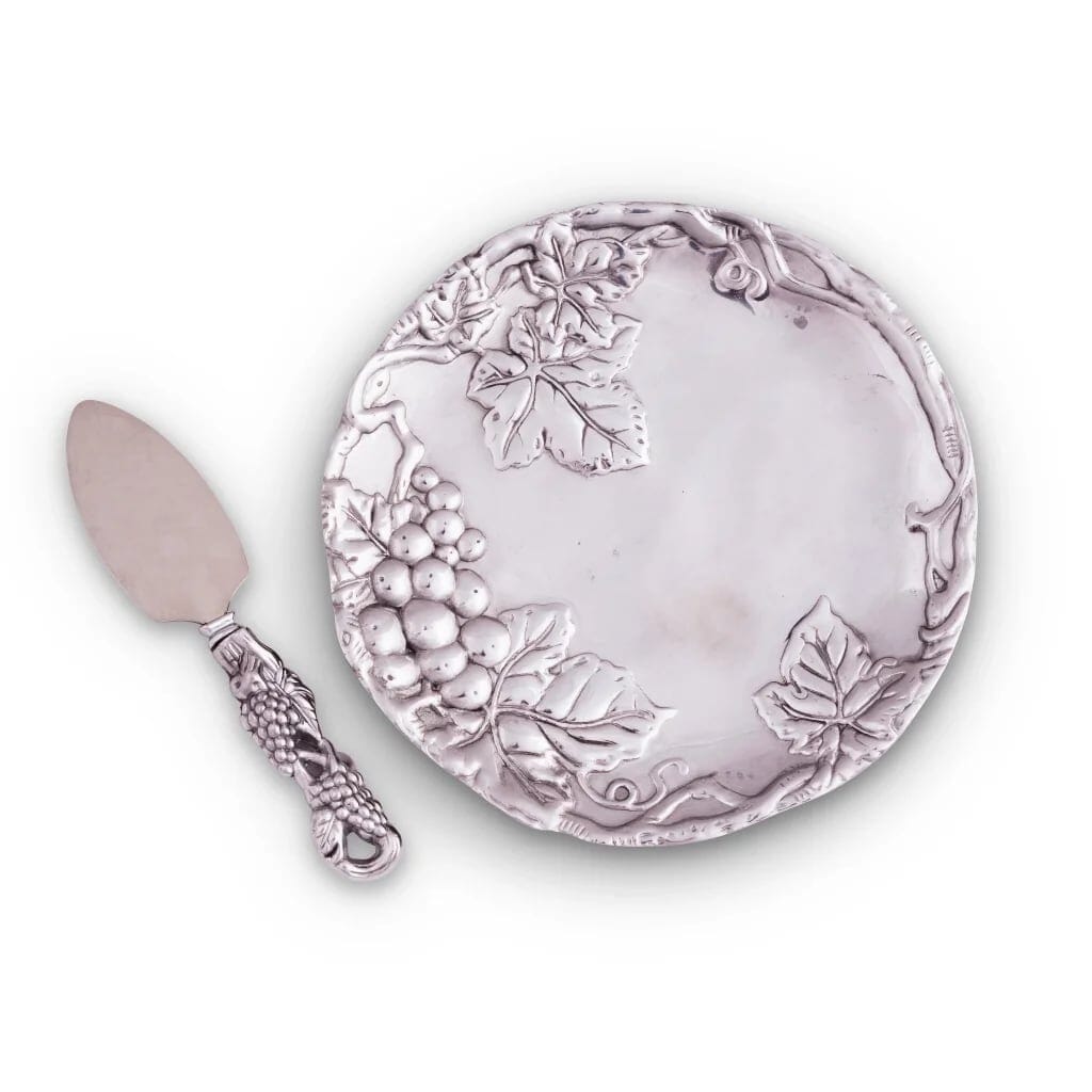 Arthur Court Plate with Server - Grape Servers Arthur Court 