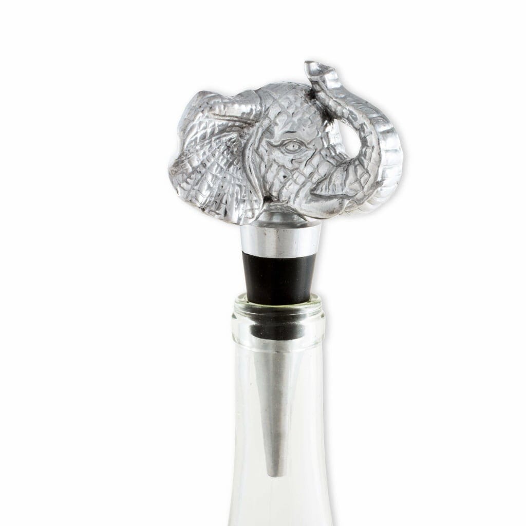 Arthur Court Bottle Stopper - Elephant Barware Arthur Court 