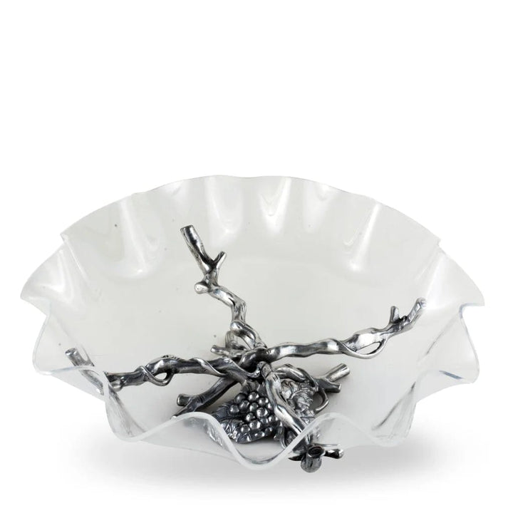 Arthur Court Acrylic Bowl 16 Inches - Grape Stand Bowls Arthur Court 