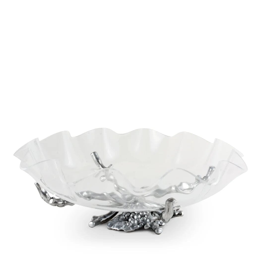 Arthur Court Acrylic Bowl 16 Inches - Grape Stand Bowls Arthur Court 