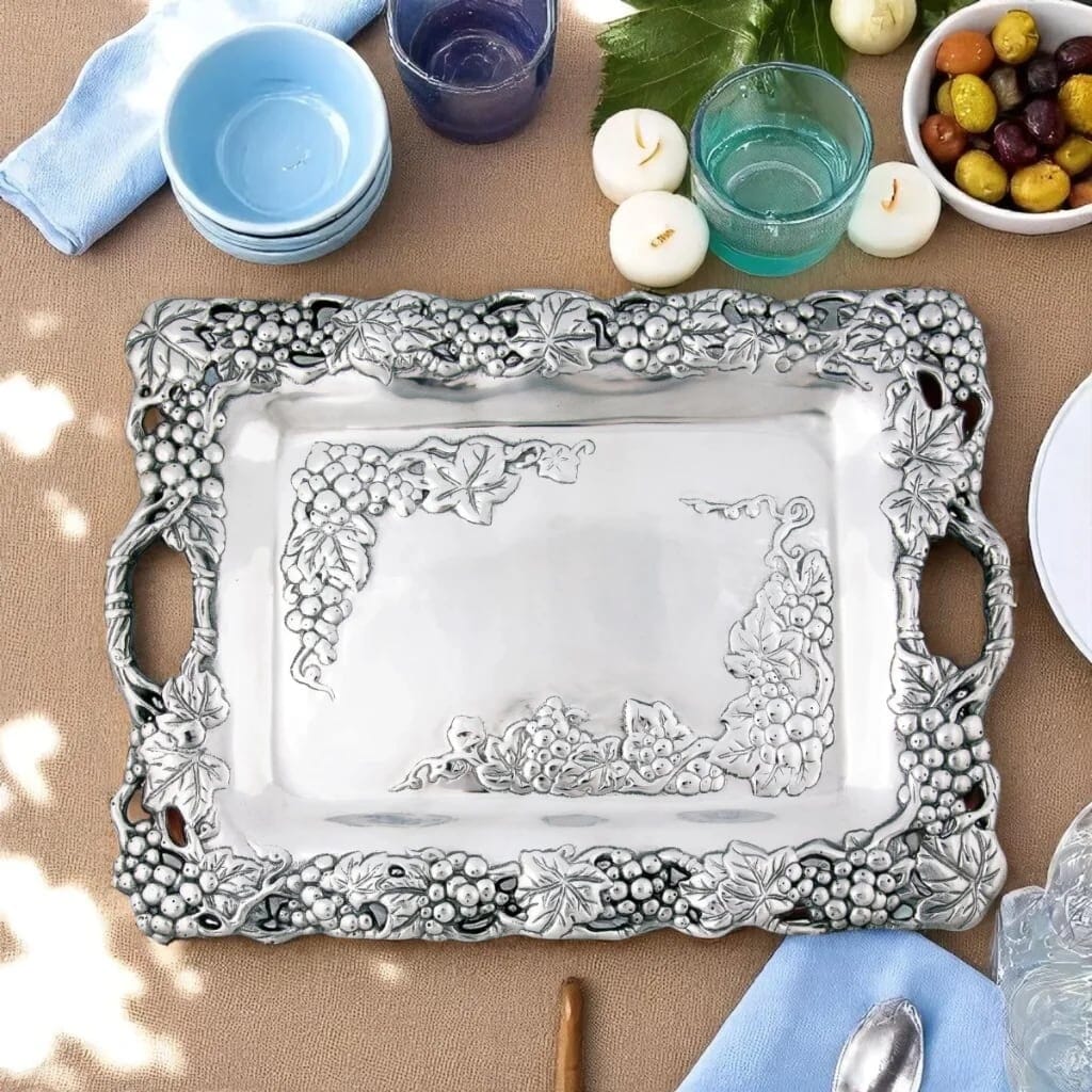 Arthur Court Clutch Tray - Grape Trays Arthur Court 
