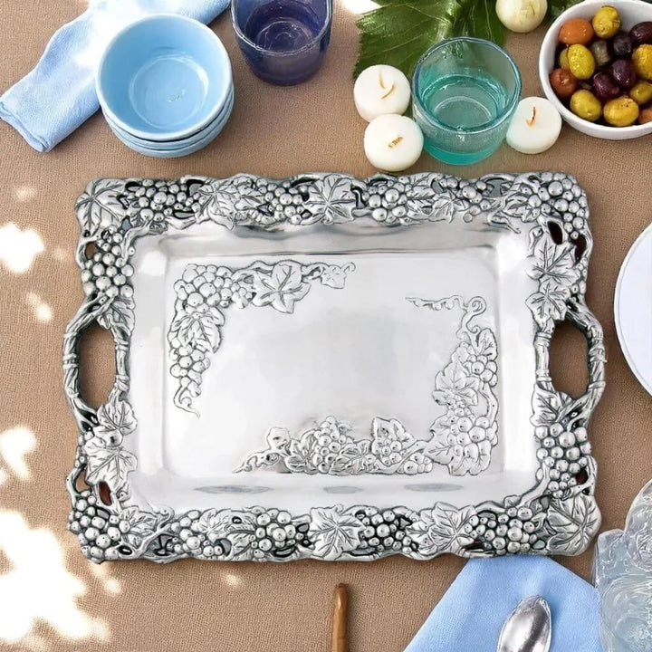 Arthur Court Clutch Tray - Grape Trays Arthur Court 