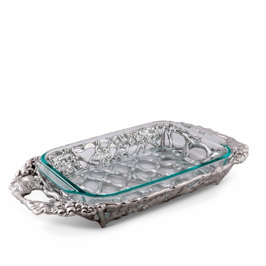 Arthur Court Pyrex Holder 3qt - Grape Servers Arthur Court 