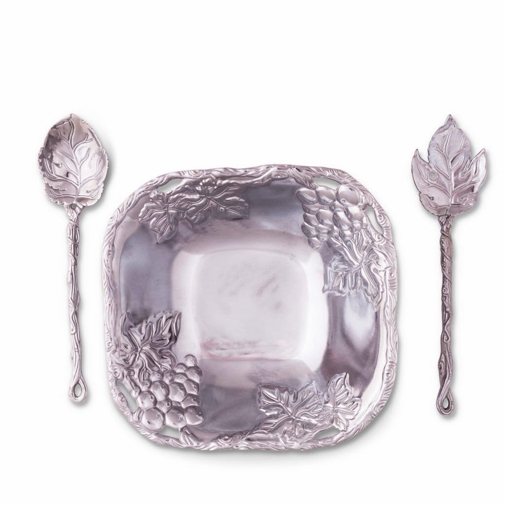 Arthur Court Salad Set 3-Pc - Grape Servers Arthur Court 