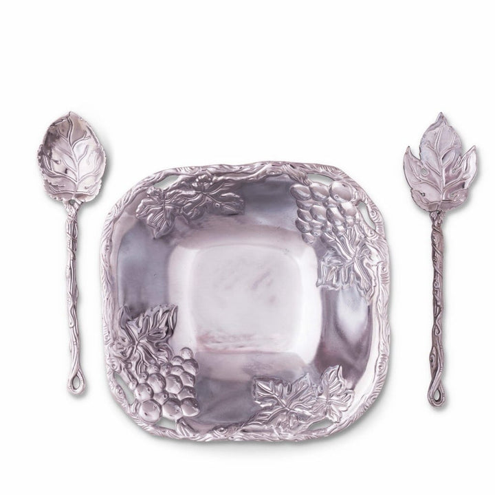 Arthur Court Salad Set 3-Pc - Grape Servers Arthur Court 