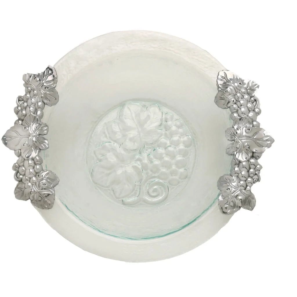 Arthur Court Glass Salad Bowl - Grape Dinnerware Arthur Court 