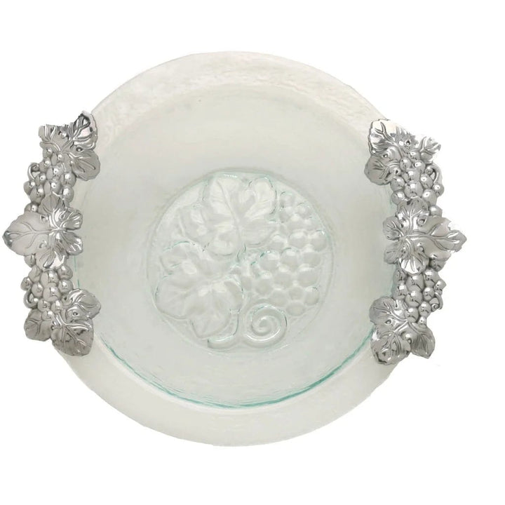 Arthur Court Glass Salad Bowl - Grape Dinnerware Arthur Court 