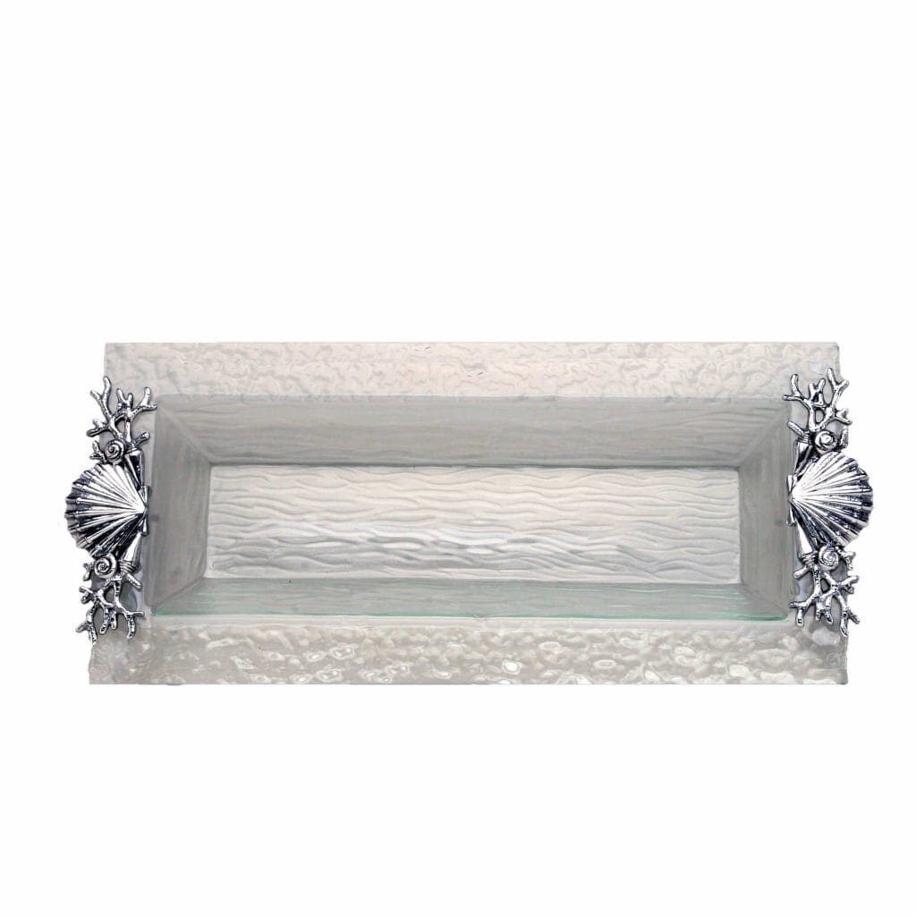 Arthur Court Oblong Tray - Shell/Sea Life Trays Arthur Court 