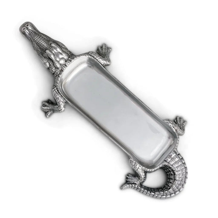 Arthur Court Tray Figural - Alligator Trays Arthur Court 