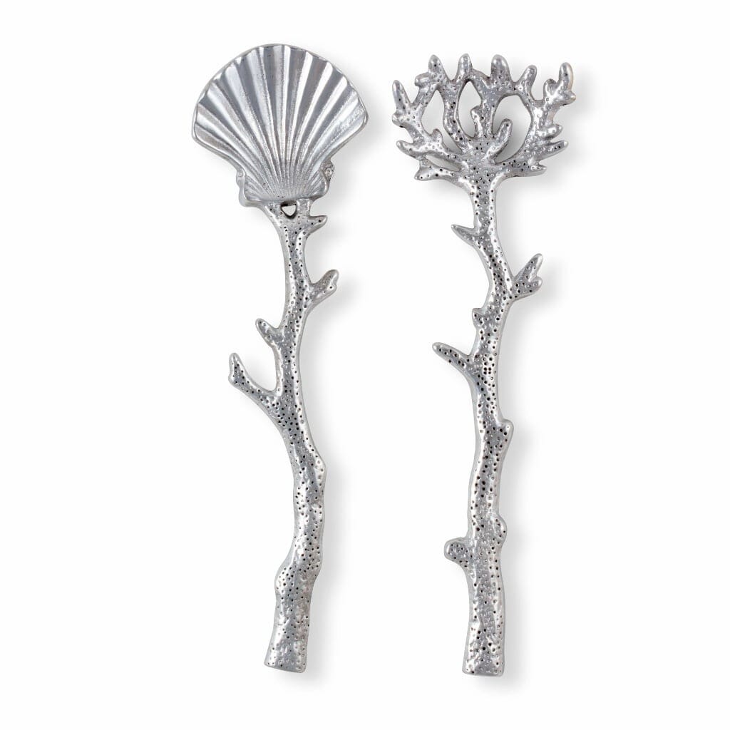 Arthur Court Serving Set - Shell and Sea Life Servers Arthur Court 