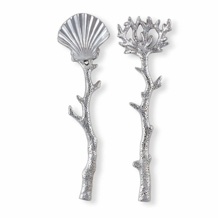 Arthur Court Serving Set - Shell and Sea Life Servers Arthur Court 