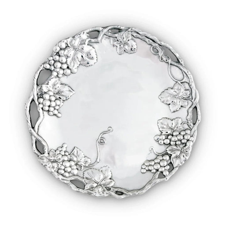 Arthur Court Round Tray 15 Inches - Grape Trays Arthur Court 