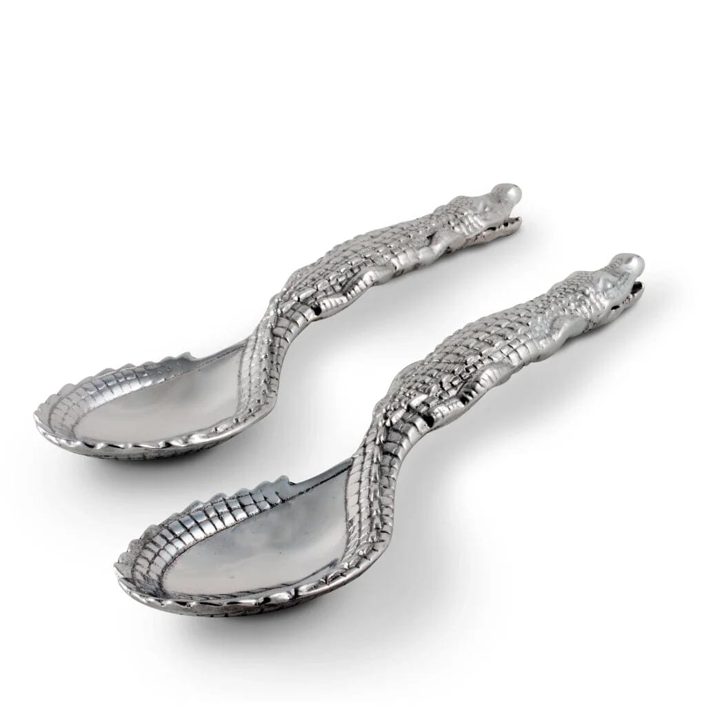 Arthur Court Serving Set - Alligator Figural Servers Arthur Court 