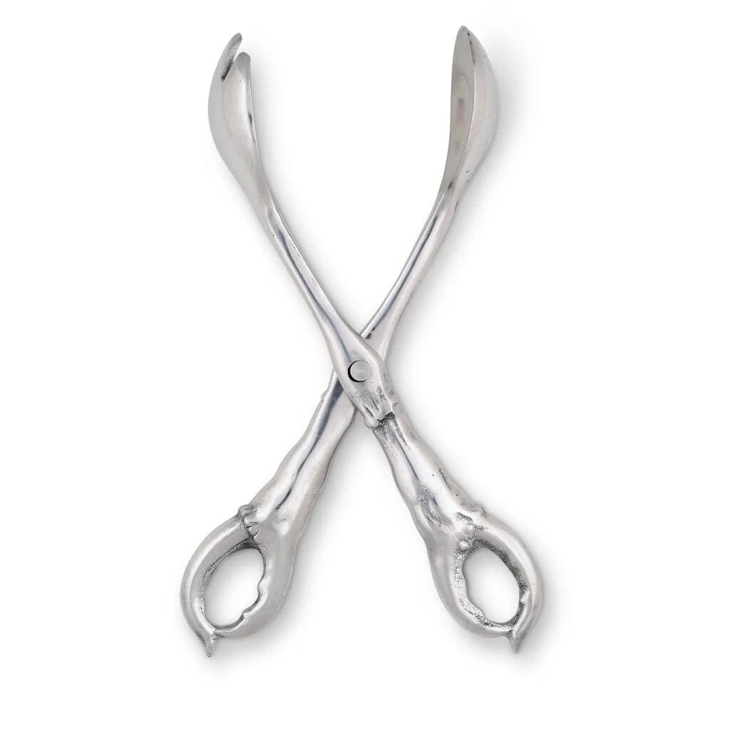 Arthur Court Salad / Ice Tongs - Crab Barware Arthur Court 