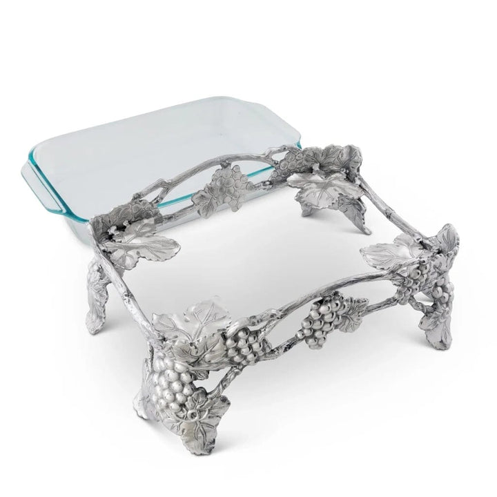 Arthur Court Pyrex Holder 3qt - Grape - Elevated Servers Arthur Court 