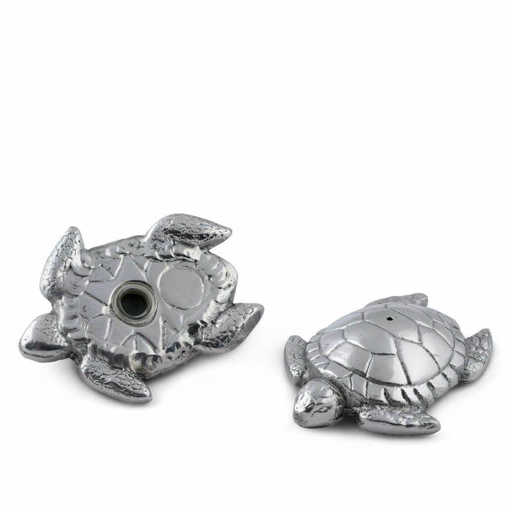 Arthur Court Salt and Pepper Set - Sea Turtle Salt & Pepper Arthur Court 