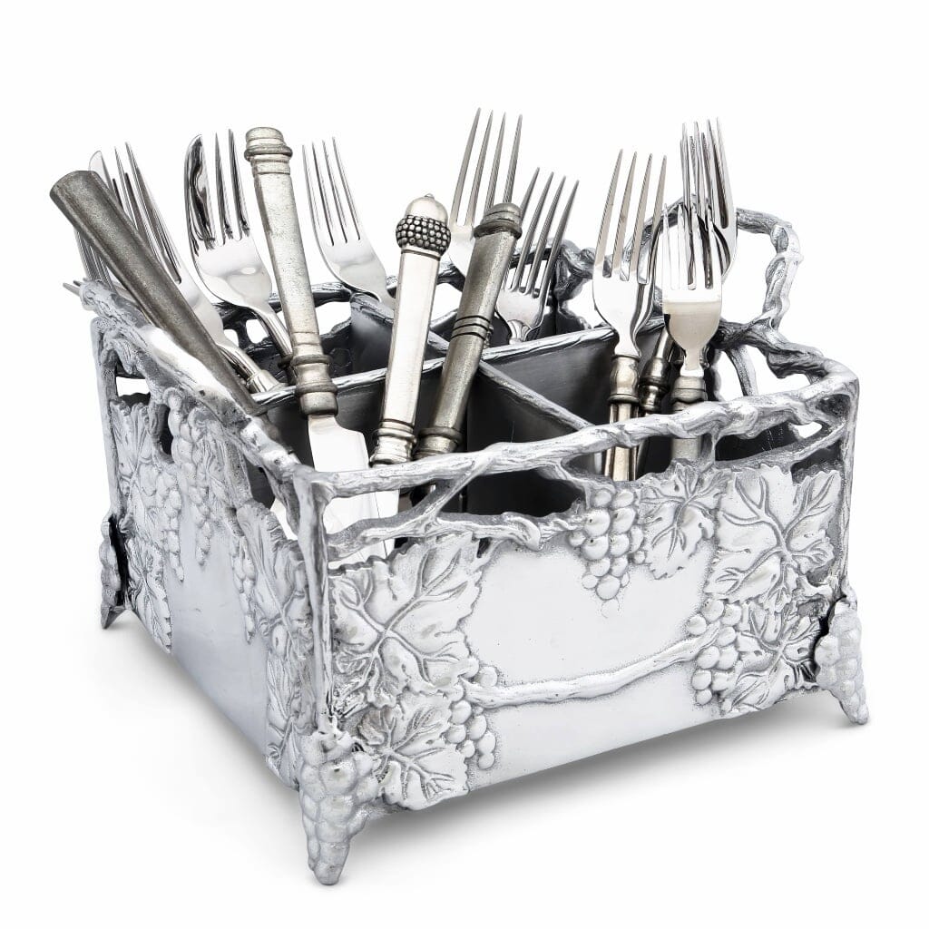 Arthur Court Flatware Caddy - Grapevine Flatware Arthur Court 