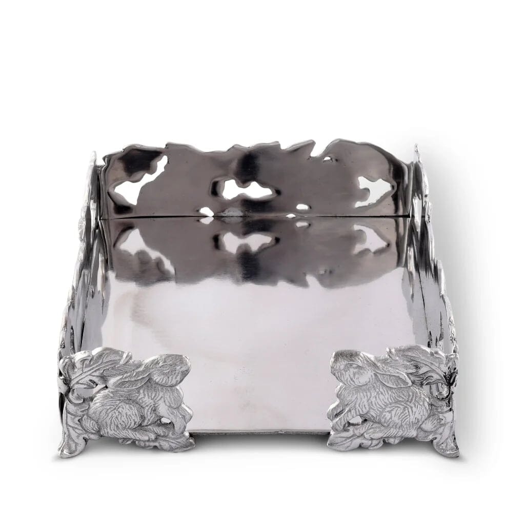 Arthur Court Luncheon Napkin Box - Bunny Dinnerware Arthur Court 