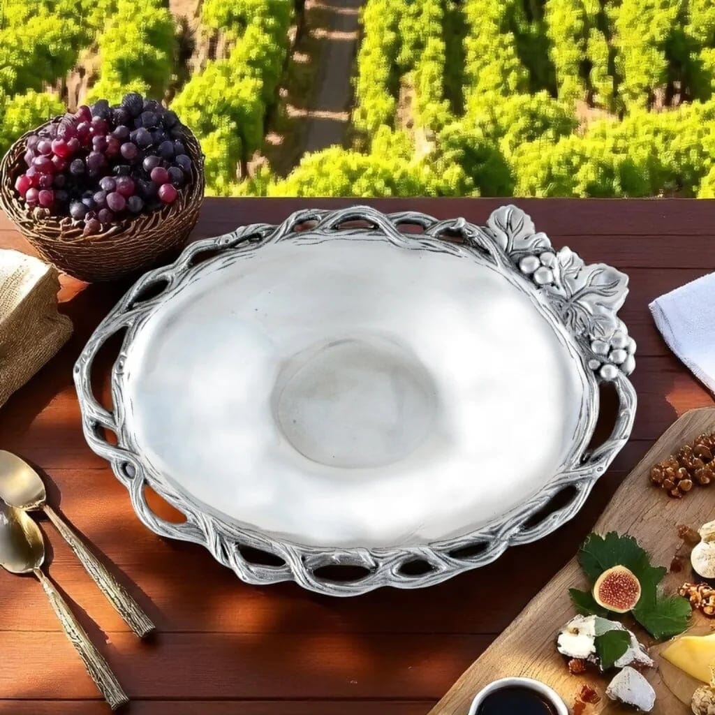 Arthur Court Dish - Vegetable Grape Open Vine Bowls Arthur Court 