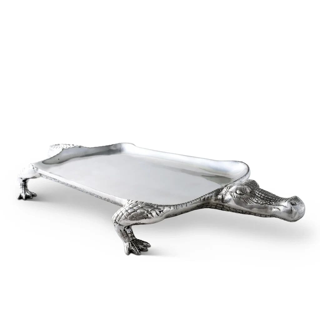 Arthur Court Platter - Alligator Figural Platters Arthur Court 