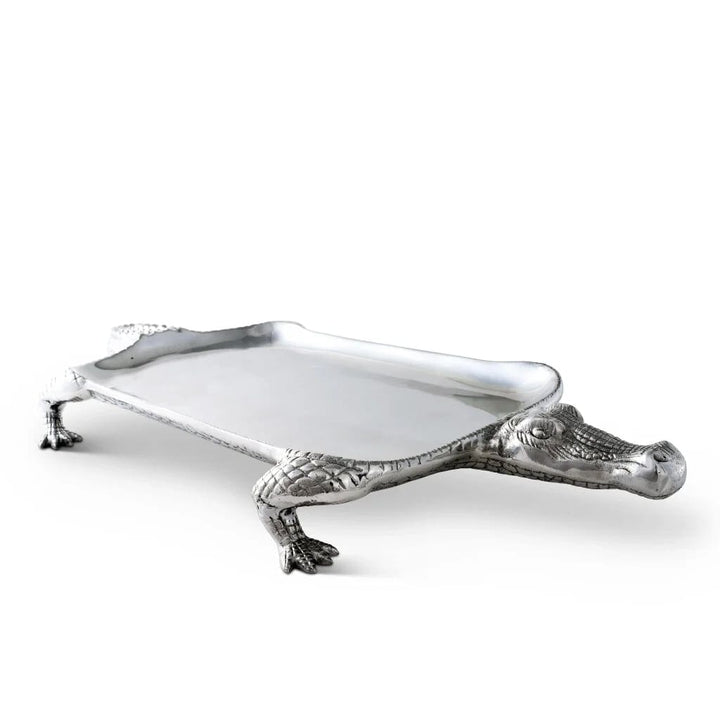 Arthur Court Platter - Alligator Figural Platters Arthur Court 