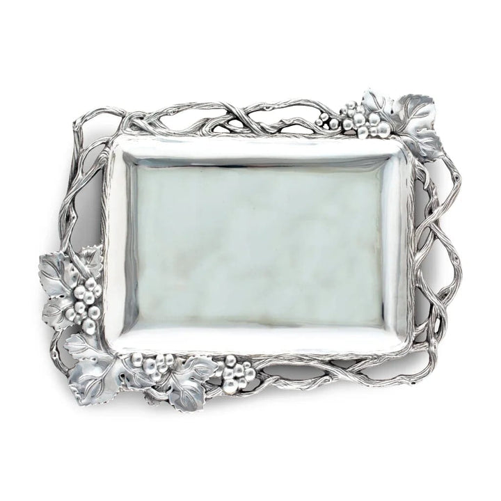 Arthur Court Rectangle Tray - Grape Open Vine Trays Arthur Court 