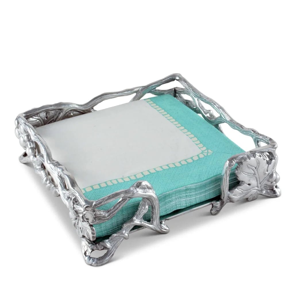Arthur Court Napkin Box - Grape Dinnerware Arthur Court 