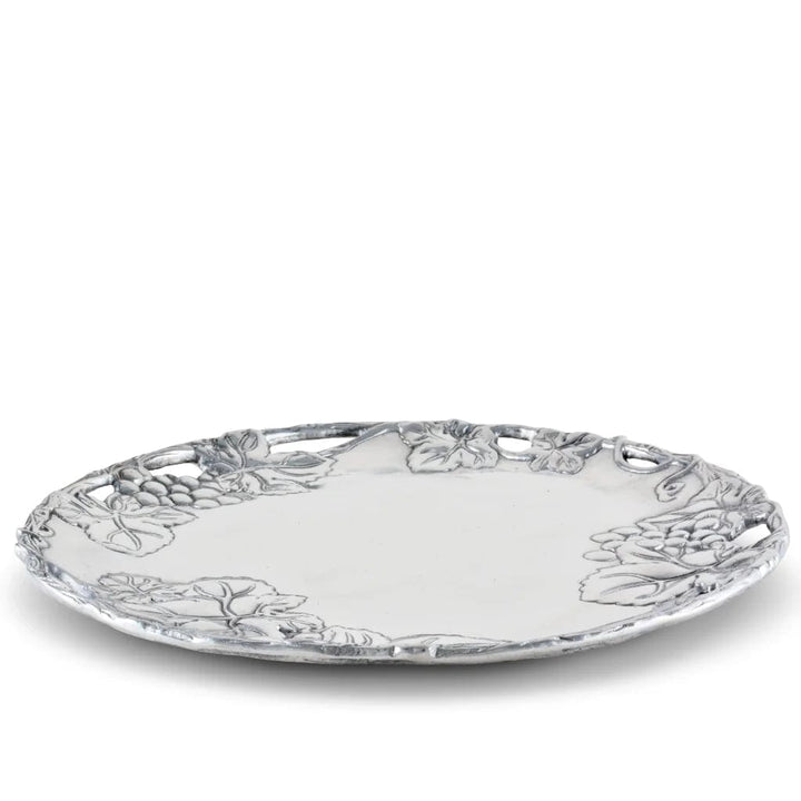 Arthur Court Round Tray 12 Inches - Grape Trays Arthur Court 