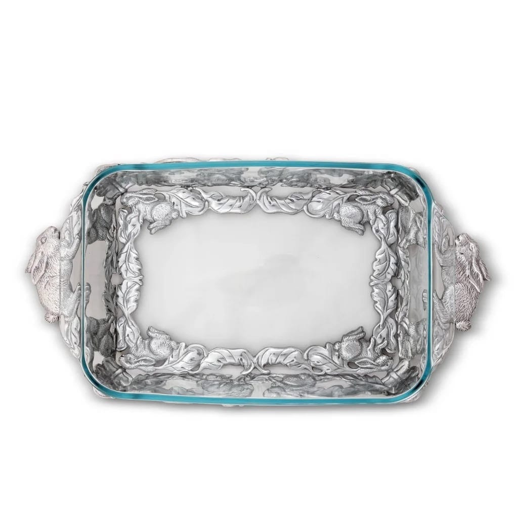 Arthur Court Pyrex Holder 3qt - Bunny Servers Arthur Court 