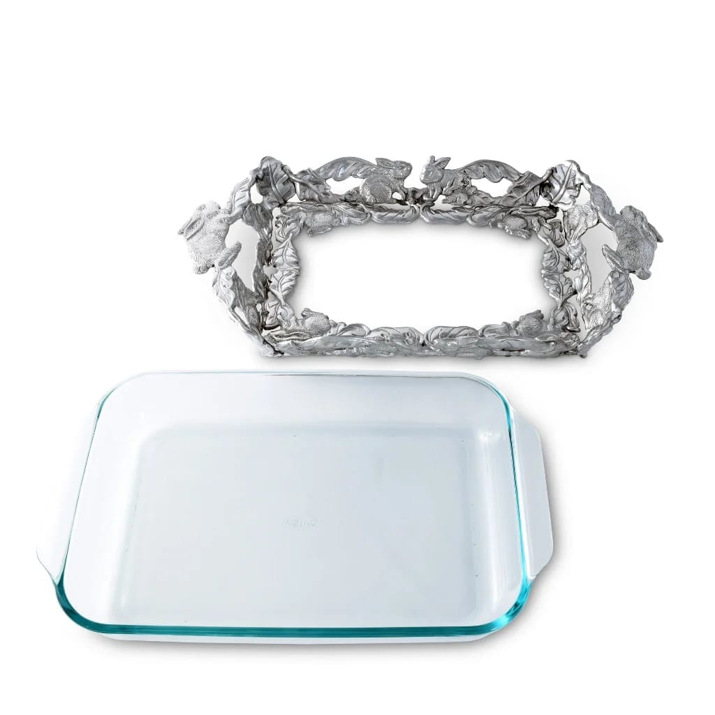 Arthur Court Pyrex Holder 3qt - Bunny Servers Arthur Court 