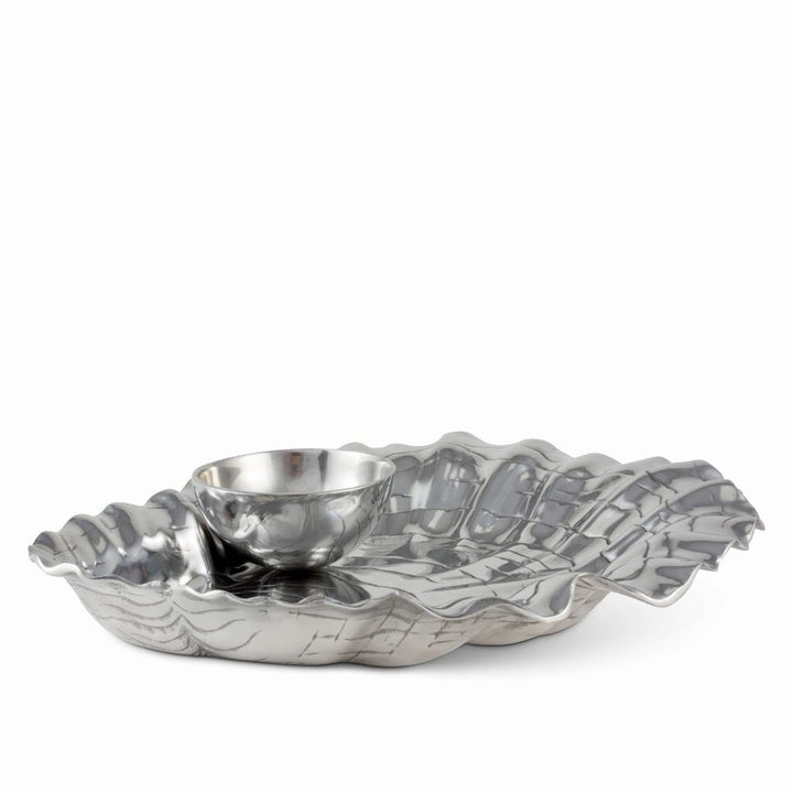 Arthur Court Chip and Dip - Oyster with Pearl Chip & Dip Arthur Court 