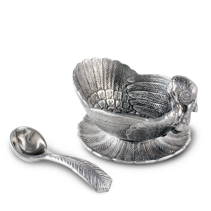 Arthur Court Condiment Set 3-Piece - Turkey Servers Arthur Court 