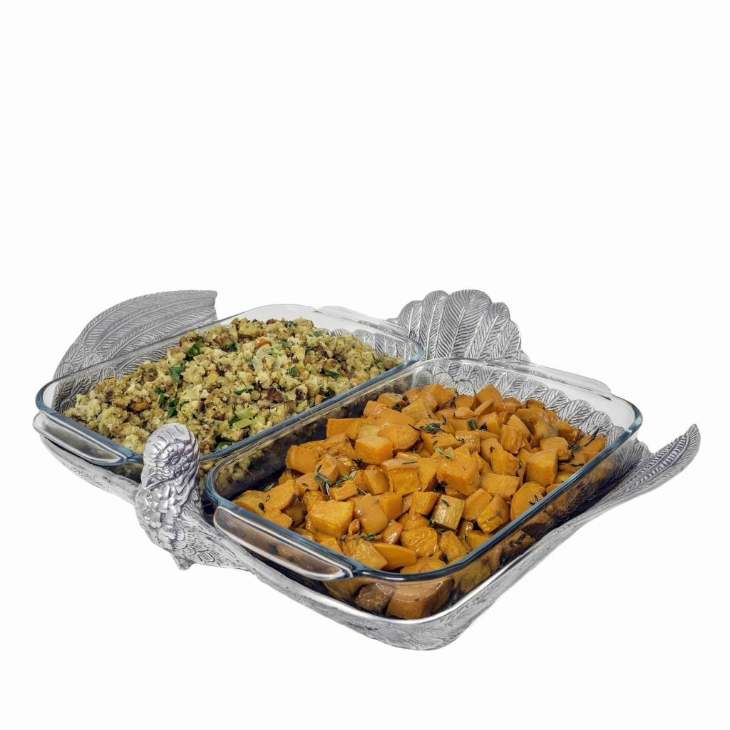 Arthur Court Casserole Double 2Qt Turkey Servers Arthur Court 