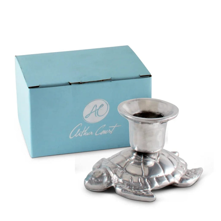 Arthur Court Candle Holder - Turtle Candle Holders Arthur Court 