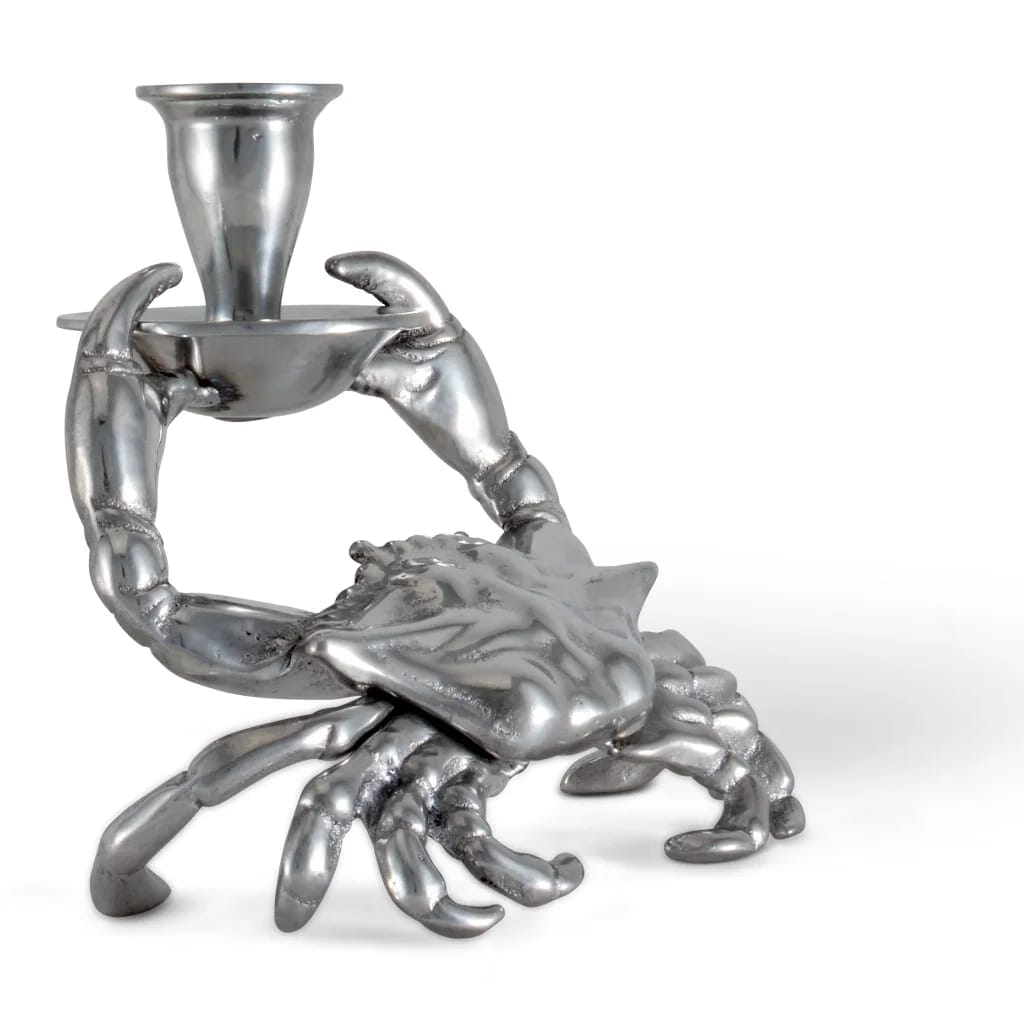 Arthur Court Candle Holder - Crab Candle Holders Arthur Court 