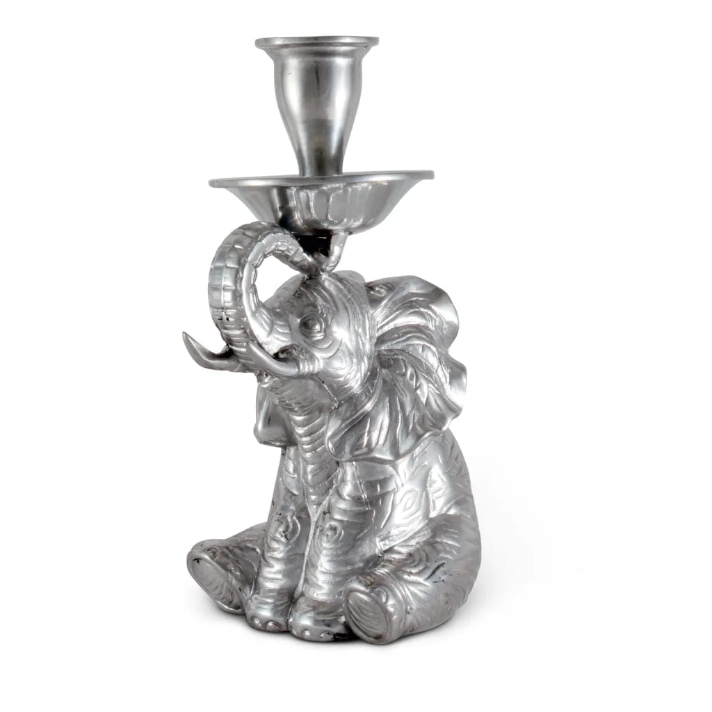 Arthur Court Candle Holder - Elephant Candle Holders Arthur Court 