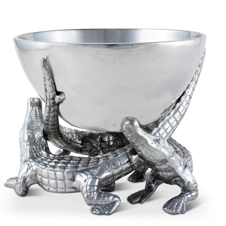 Arthur Court Bowl Elevated 5.5 Inches - Alligator Bowls Arthur Court 