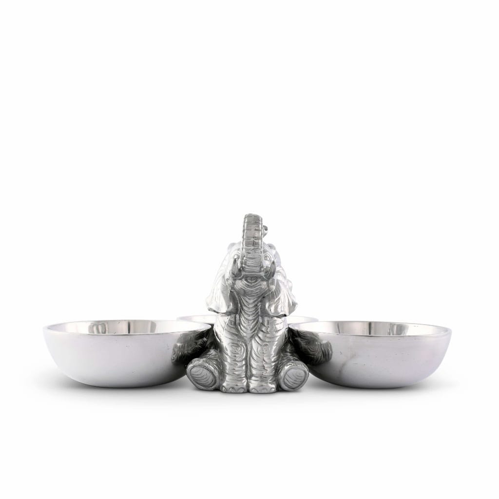 Arthur Court 3 Bowl Server - Elephant Bowls Arthur Court 