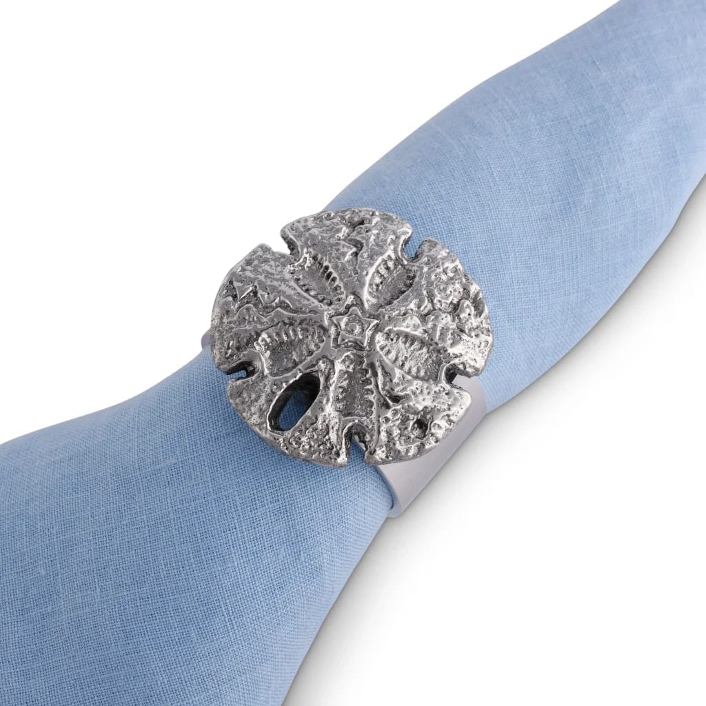 Arthur Court Napkin Rings (4) - Sand Dollar Dinnerware Arthur Court 