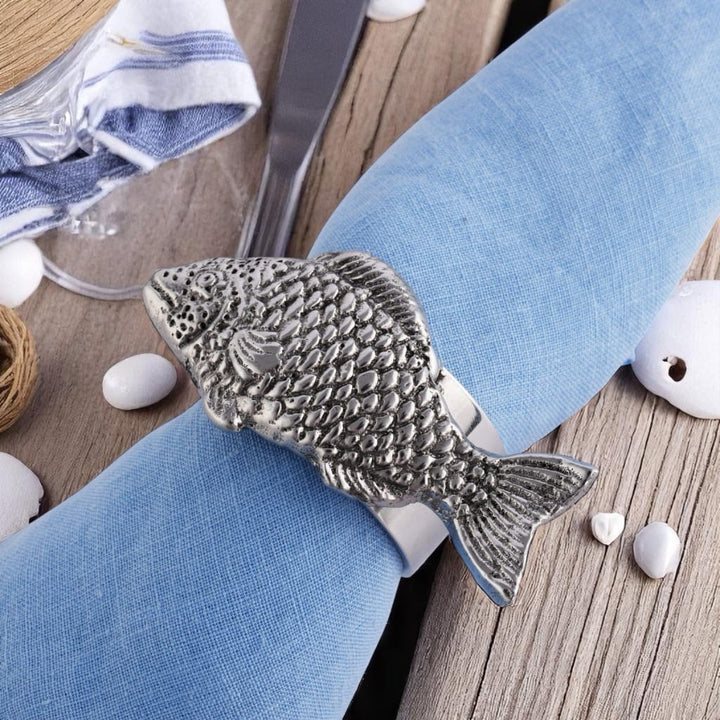 Arthur Court Napkin Rings (4) - Fish Dinnerware Arthur Court 