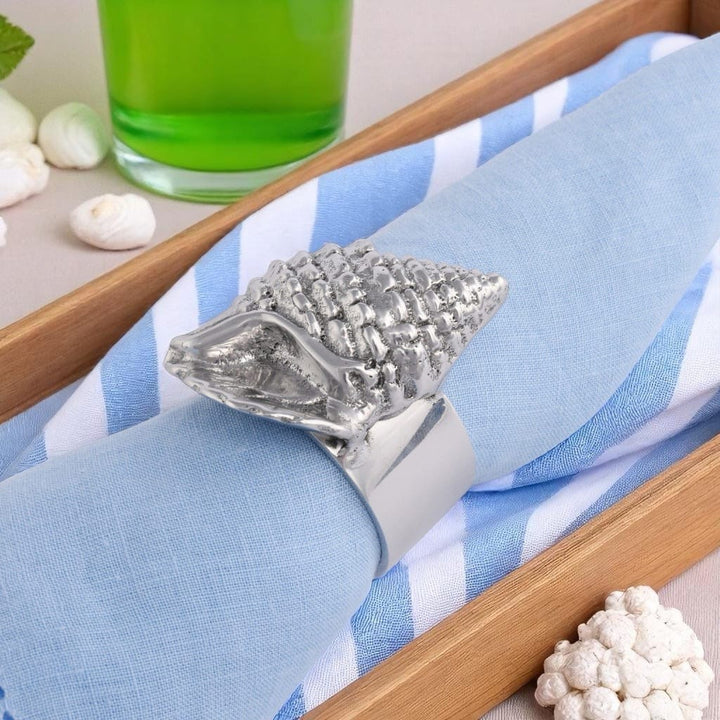 Arthur Court Napkin Rings (4) - Sea Shell Dinnerware Arthur Court 