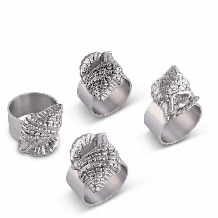 Arthur Court Napkin Rings (4) - Sea Shell Dinnerware Arthur Court 