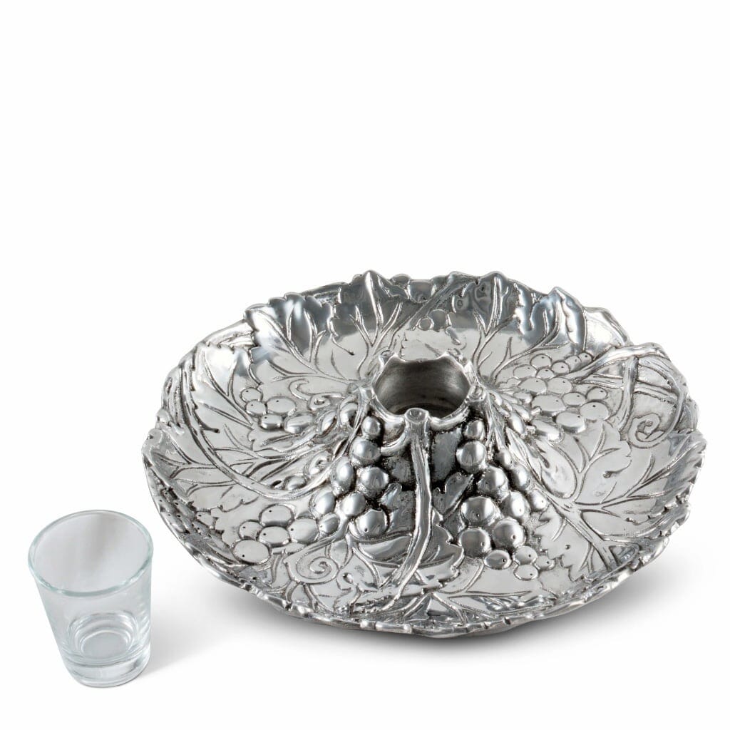 Arthur Court Tidbit Tray - Grape Trays Arthur Court 