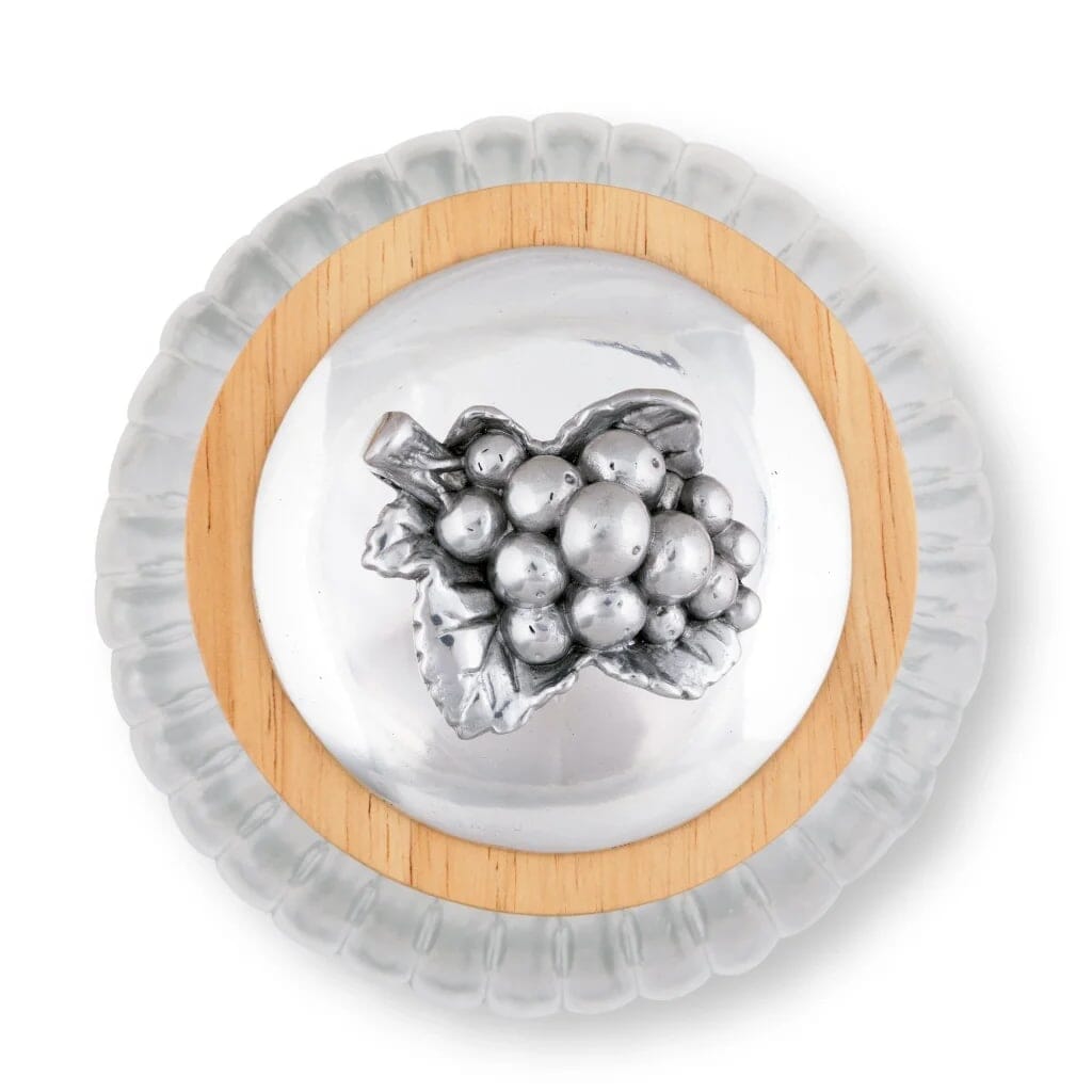 Arthur Court Glass Canister Set of 3 - Grape Dinnerware Arthur Court 