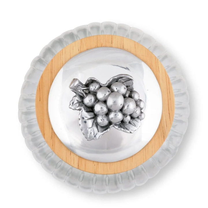 Arthur Court Glass Canister Set of 3 - Grape Dinnerware Arthur Court 