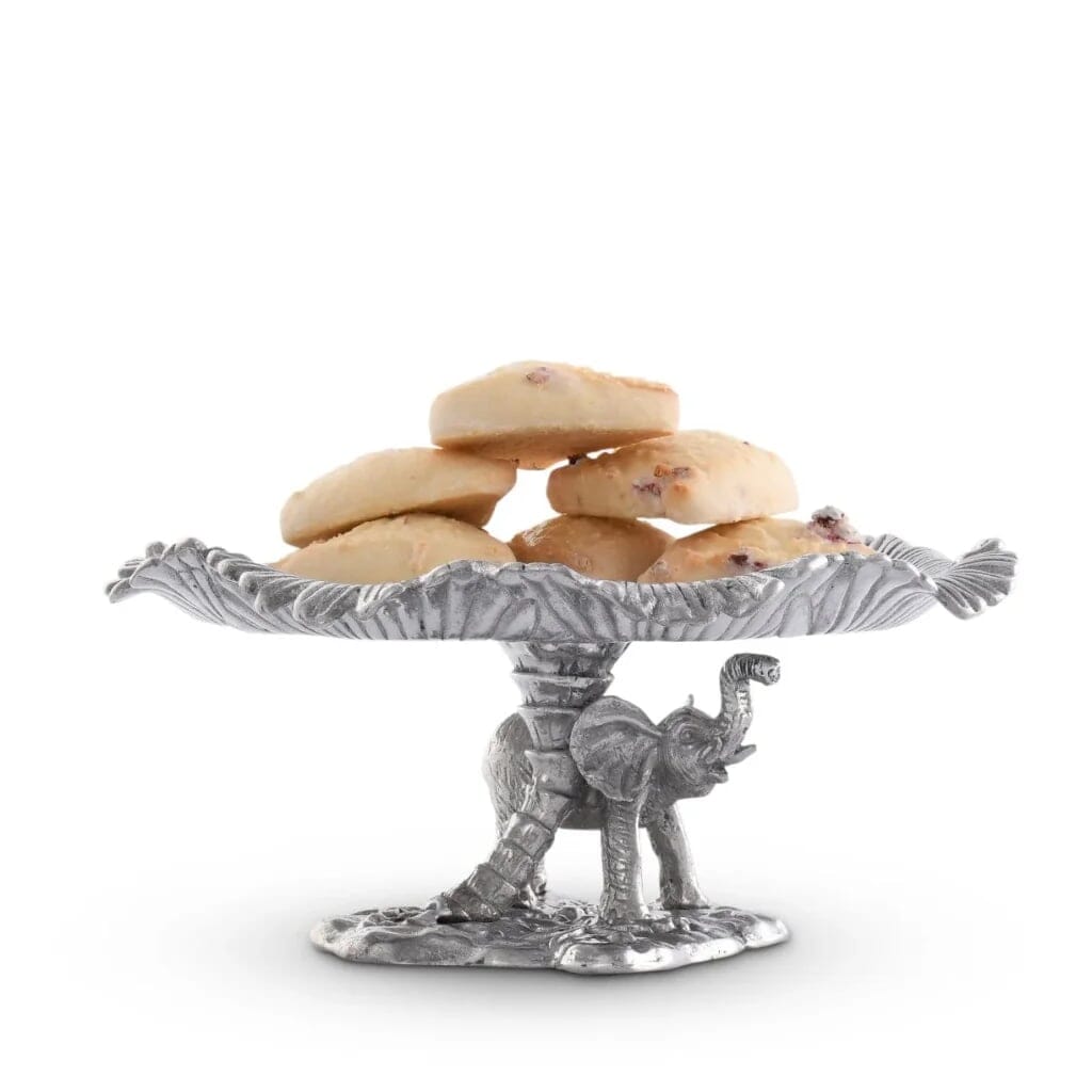 Arthur Court Treat / Cookie Stand - Elephant Servers Arthur Court 