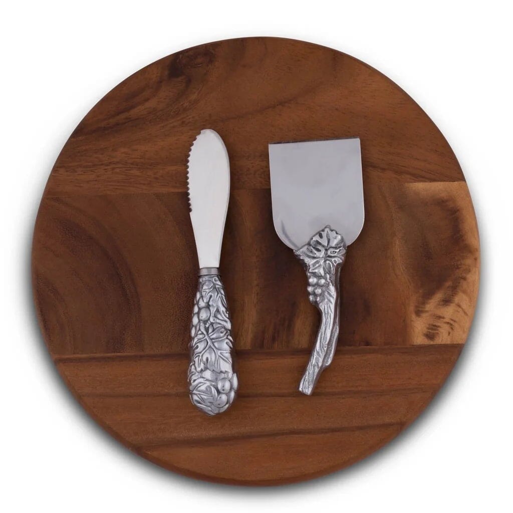 Arthur Court Cheese Tool Set - Grape Servers Arthur Court 