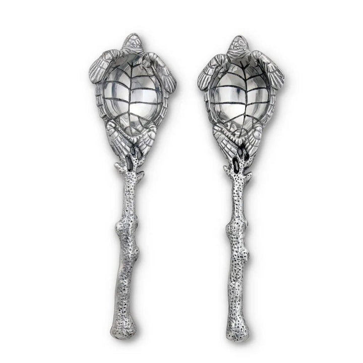 Arthur Court Salad Servers - Turtle Servers Arthur Court 