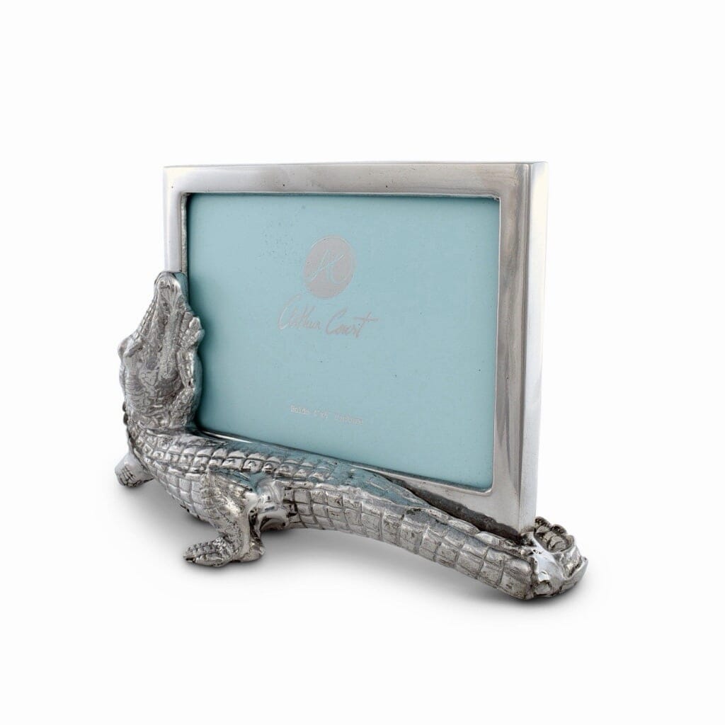 Arthur Court Photo Frame 4” x 6” - Alligator Picture Frames Arthur Court 
