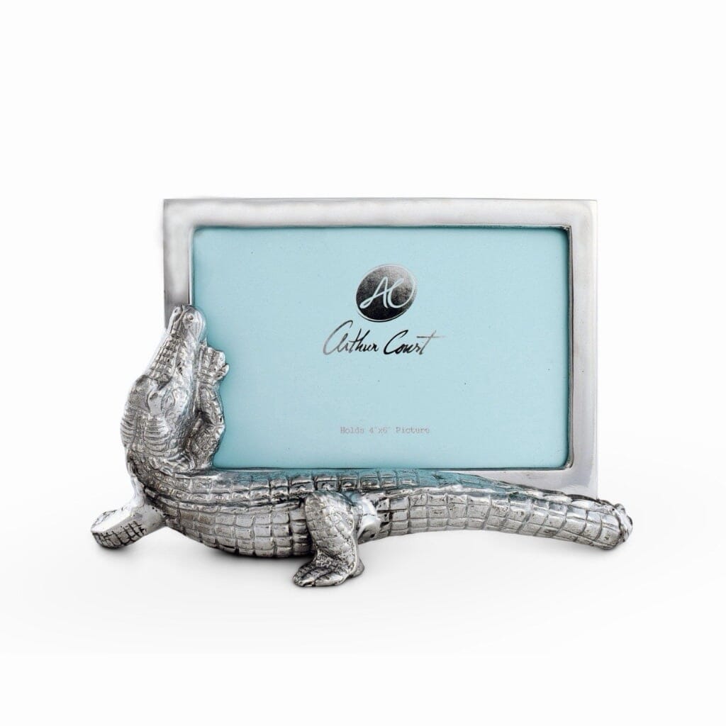 Arthur Court Photo Frame 4” x 6” - Alligator Picture Frames Arthur Court 